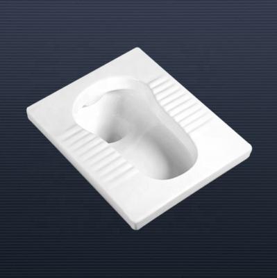 China With Ceramic Fender N Squat Toilet On Hot Sale With Trap Way Squat Toilet Pan for sale