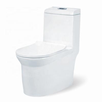 China China Factory Ware Automatic Operation Ceramic Bathroom Sanitary Ware One Piece Toilet for sale