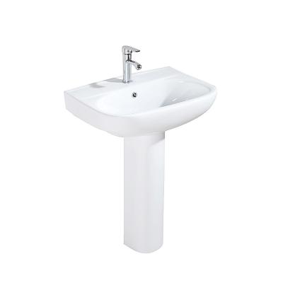 China Bathroom Modern Design Antique Lavatory And Pitcher Sink With Pedestal for sale