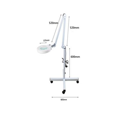 China New Cheap Deep Cleaning Magnifying Stand LED Lamp Magnifying Light For Beauty Salon,Nail Shop,Tattoo,Hospital for sale