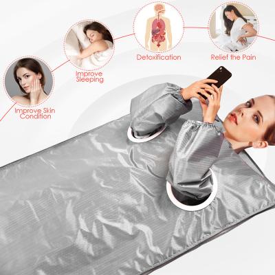 China Weight Loss Professional Home Spa Full Body Soft For Weight Loss And Detox Infrared Sauna Blanket for sale