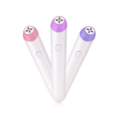 China Mini 2 in 1 Blood Vessel Removal Led Light and RF Eye Skin Tightening Eye Massager Pen for Eyelid Lifting and Wrinkle Removal for sale