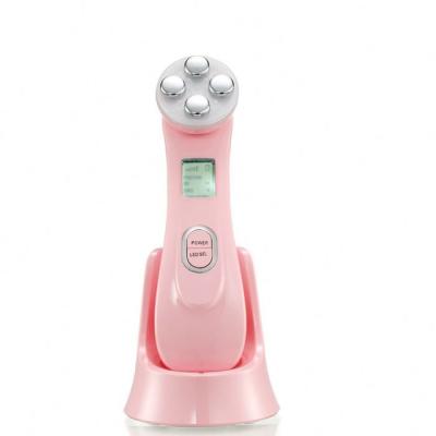 China Skin Tightening Negative Ion Instrument Professional Facial Wrinkle Removal Massager Beauty Care Tools Massage Wash Facial Trimming Machine for sale