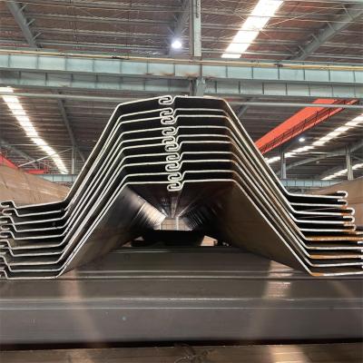 China Good Quality Low Price Metal Building Material Hot Rolled Q235 Z Type Second Hand Steel Sheet Pile SY295 for sale