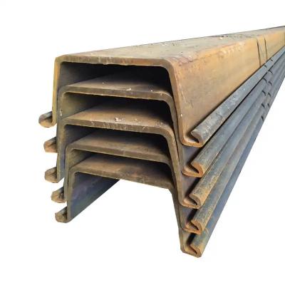 China Fast Delivery Factory Supply Sheet Pile Steel Plate Price of Type 2 Larsen Steel Sheet Pile SY295 for sale