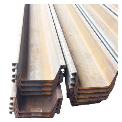 China Factory wholesale price hot rolled Z type and U type metal sheet pile steel sheet pile for sale SY295 for sale