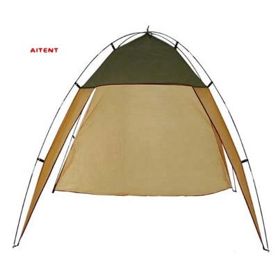 China Outdoor Summer Shade Anti Snow Field Nail Sun Fishing Beach Hut UV Camping Portable Tent Windproof Canopy for sale