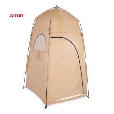 China Straight Tying Type Camping 1 Person Outdoor Waterproof Camping Shower Tent New Shower Tent for sale