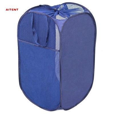 China Minimalist Toy Storage Basket Folding Clothes Laundry Hamper Laundry Basket for sale