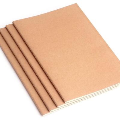 China 100 Pages/ 50 Sheets Soft Kraft Cover Notebook Perfect for Students and Professionals for sale