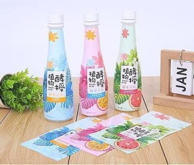 China Customized PET or PVC Drinking Bottle Shrink Label with Printing and Competitive for sale