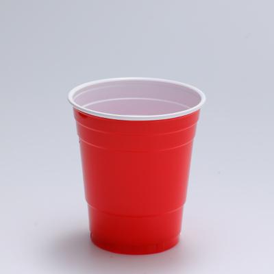 China PP Material 16oz Disposable Bicolor Cup Fun and Convenient for Birthday Game Party for sale