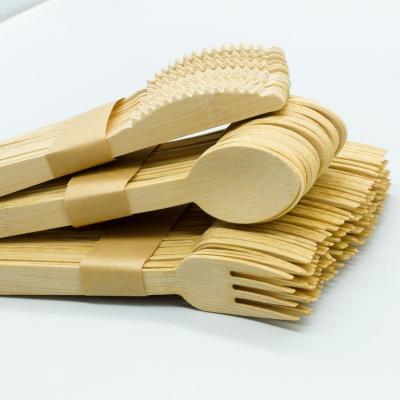 China Eco Friendly 160mm/170mm Cutlery Wood Forks Spoons Fork Reduce Your Carbon Footprint for sale