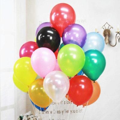 China Single Gross Weight 0.005 Kg Latex Balloons in Various Colors for Celebration for sale