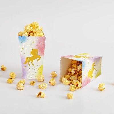 China Clear Packaging for Kids Vintage Craft Popcorn Box without Lid US Currency Kid Vintage for sale