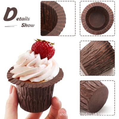 China Customization Flexographic Printing Temperature Resistant Oven Baking Cup Mafen Cup/Muffin Cup for sale