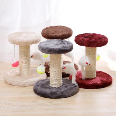 China US Sisal Cat Climbing Frame Cat Toy Pillar Cat Jumping Platform Cat Frame for sale