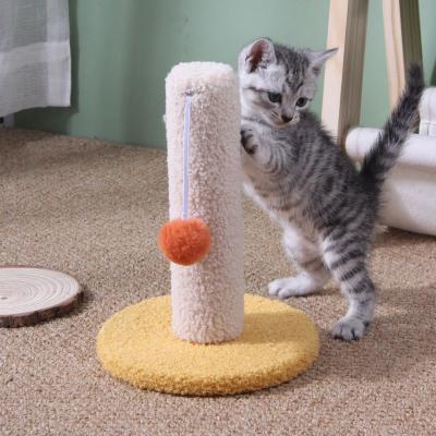 China Simple Cat Scratcher Cat Tree Not Electric Sisal Pet Scratcher Cute Cat Toy Tree for sale