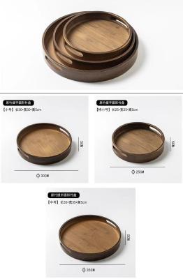 China Multi Specification Jewelry Tray/Plate Custom Printing for Household Full Bamboo Tray for sale