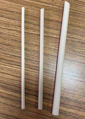 China Eco-Friendly Custom Size and Logo Printing Disposable Bamboo Fiber Straw Customization for sale