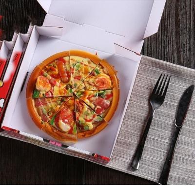 China Fast Food Packaging Ball Food Grade Packaging Box Pizza Box with 30 Days Refund Policy for sale