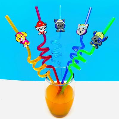 China Different Size Plastic Straw Bar Personalized Decorations for Cross-Border Sales for sale