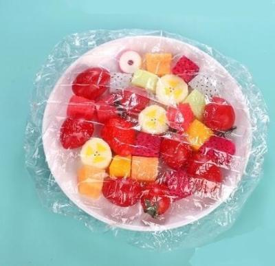 China PE Cover for Household Fresh-Keeping Bag Disposable Cover Bath Cap Elastic Bowl Cover for sale