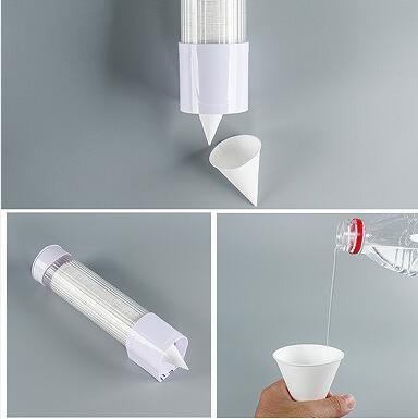 China Return refunds 4 Oz White Conical Cup Paper Cone Cup for Estimated Delivery Time for sale