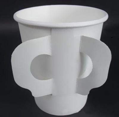 China 10.000kg Package Gross Weight Eco-Friendly Disposable Hot Drink Paper Cup with Handle for sale