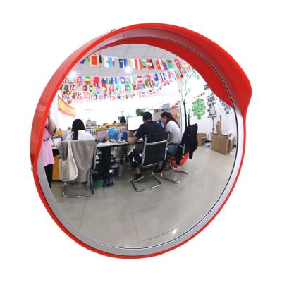 China Outdoor Round Cap 100cm Espejos Convexos PC Lens For Road Corner for sale