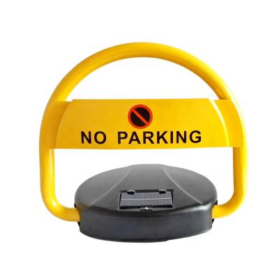 China APP Remote Controlled Waterproof IP67 APP Powered Solar Smart Car Parking Lock Barrier for sale