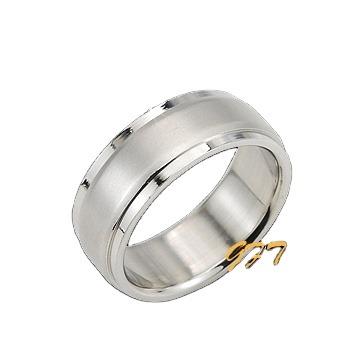 China FASHIONABLE Wholesale High Polish Stainless Steel Ring Blanks for sale