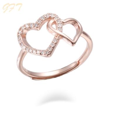 China FASHIONABLE Fashion 925 18K Silver Jewelry Plated Minimalist Tasty Ring for sale