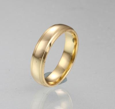 China 925 Sterling Silver High Quality Men's Jewelry Gold Wedding Ring for sale