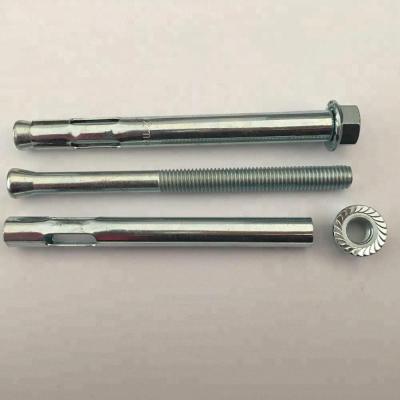 China Steel Sleeve Anchors With Flange Nuts Popular Products for sale