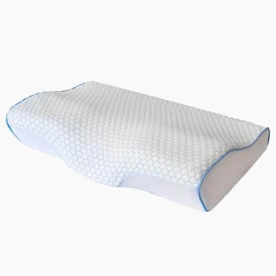 China Anti-Static Sleep Butterfly Memory Foam High Quality Cervical Orthopedic Bed Pillow for sale