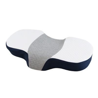 China Custom Made Luxury Adult Butterfly Neck Memory Foam Sleep Therapeutic Cervical Pillow Anti-Static for sale