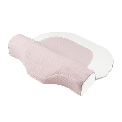 China Anti-Static Cover Custom Ventilated Cervical Memory Foam Neck Support Pillow For Sleep for sale