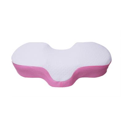 China Wholesale Anti-Static Custom Designs Ergonomic Cervical Pillow Fabric Memory Foam Neck Pillows for sale