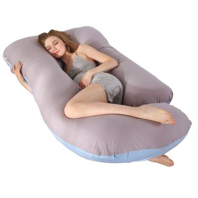 China Wholesale Anti-static Belly Support Pregnancy U Shaped Pillow For Pregnant Women Sleeping for sale