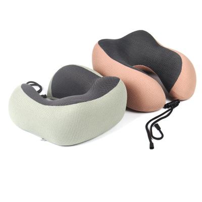 China Wholesale Custom Anti-static Memory Foam Neck Support Travel Pillow U Shaped Massage for sale