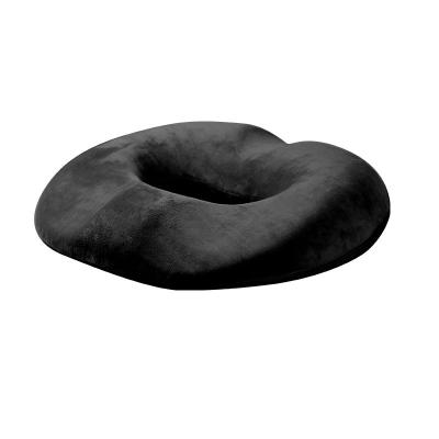 China Orthopedic Ergonomic Round Cushion And Anti-Static Outdoor Memory Foam Chair Office Car Pillow for sale