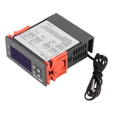 China STC-1000 Thermostat Temperature Controller for Incubator Relay LED 10A 2 Stages Heating Cooling 110V 220V 12V 24V Power Supply Weight: 120g for sale