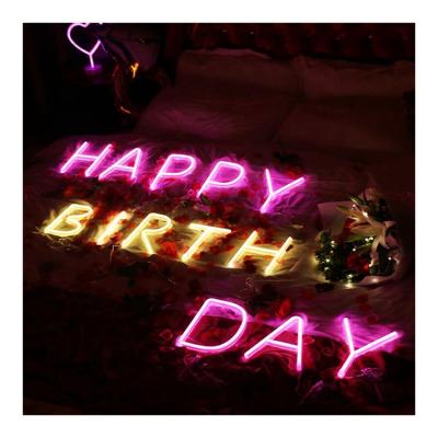 China Custom Neon Letters For Event Party Shop Bar Decoration Valentine's Day RGB Letters Decoration Colorful Flexible Led Neon Lights For Room for sale