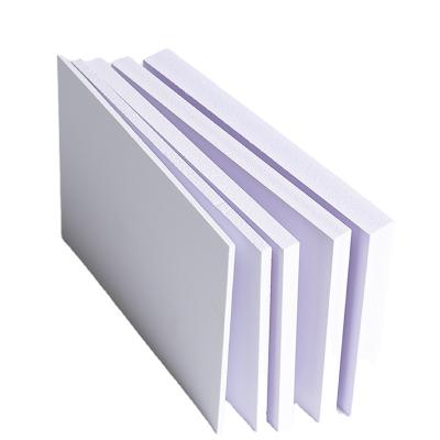 China White PVC Rigid Foam Board 6mm 9mm Flat 3mm 4mm 5mm Plastic PVC Sheet 10mm PVC/Celuka/Forex for sale