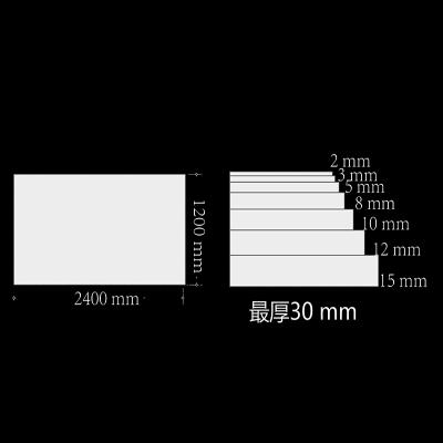 China White PVC Rigid Foam Board 6mm 9mm Flat 3mm 4mm 5mm Plastic PVC Sheet 10mm PVC/Celuka/Forex for sale