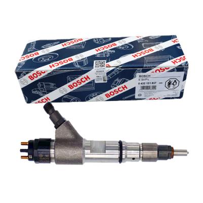 中国 DIESEL ENGINE FOR TRUCKS 028155831 fuel injectors 0445120133 / 23250-97401 original genuine injector for QSL engine 販売のため