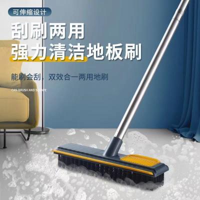 China Multifunctional Scrubber Viable Scraper Window Tile Floor Brush Floor Corner Cleaning Brush Floor Sweeper Bathroom Toilet Wash Mop for sale