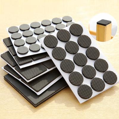 China Multifunctional non-slip thickened cotton table leg mat furniture pads wear stool table leg pads for sale