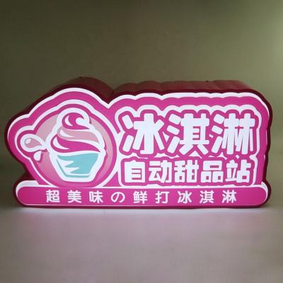 China Buildings Customized 3D Blister Acrylic Letter Led Licensed Sign Sign For Store Decoration. for sale